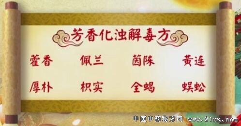 养生堂20180320《祛除人体第七邪-2》肿瘤日常调理方、散结攻浊解毒方 芳香化浊解毒方