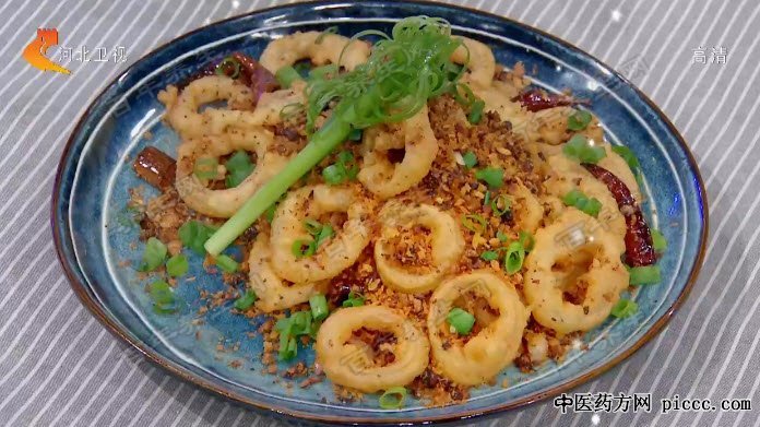 避风塘炒鱿鱼圈