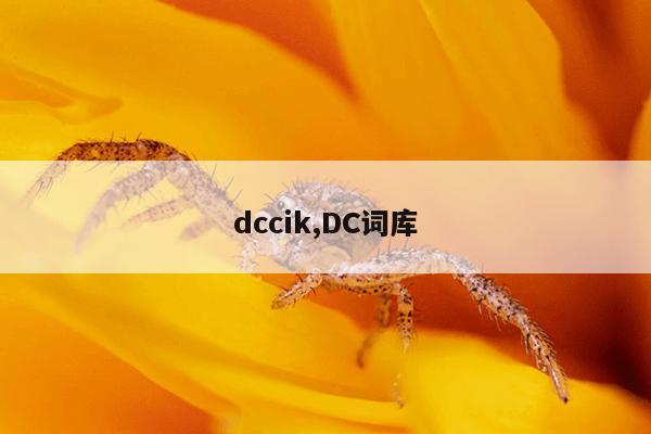 dccik,DC词库